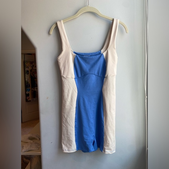 Reformation Other - Reformation Blue and White Sleeveless Dress